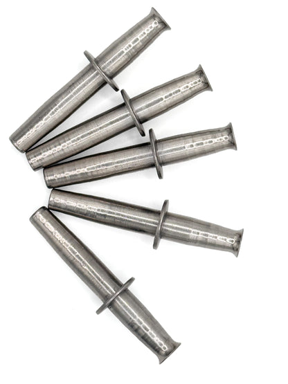 Maple Syrup Taps 5/16 in Stainless Steel, 5 Pack | Maple Tree Sap Spiles Spouts for Tapping | Made in USA