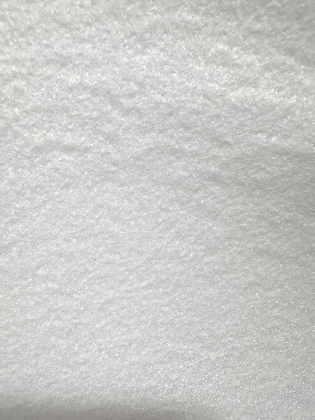 Close-up of 16 oz Orlon polyester felt used in the maple syrup cone filter