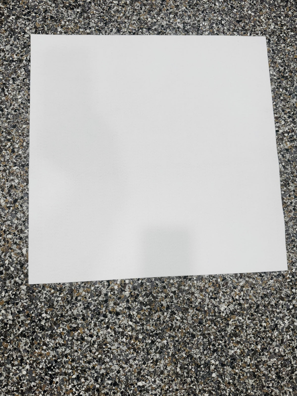 18 x 18 inch Orlon flat filter for maple syrup laid out flat
