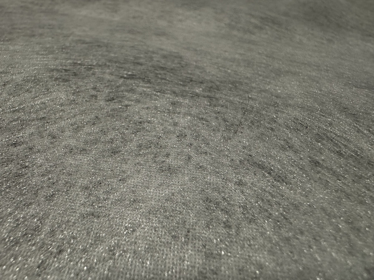 Close-up of food-grade Reemay spunbond polyester flat prefilter fabric